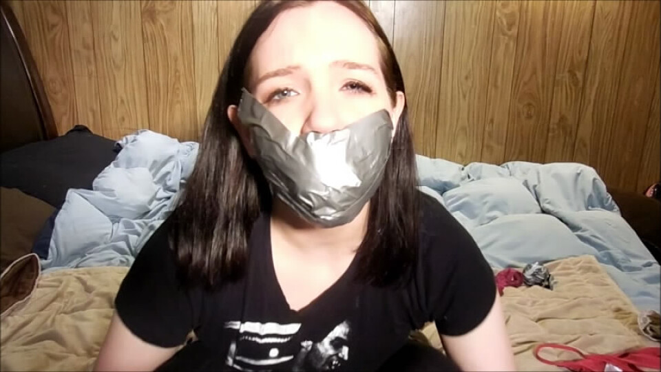 Panty Stealer’s Selfgag Experiment! (episode 1 of 2)